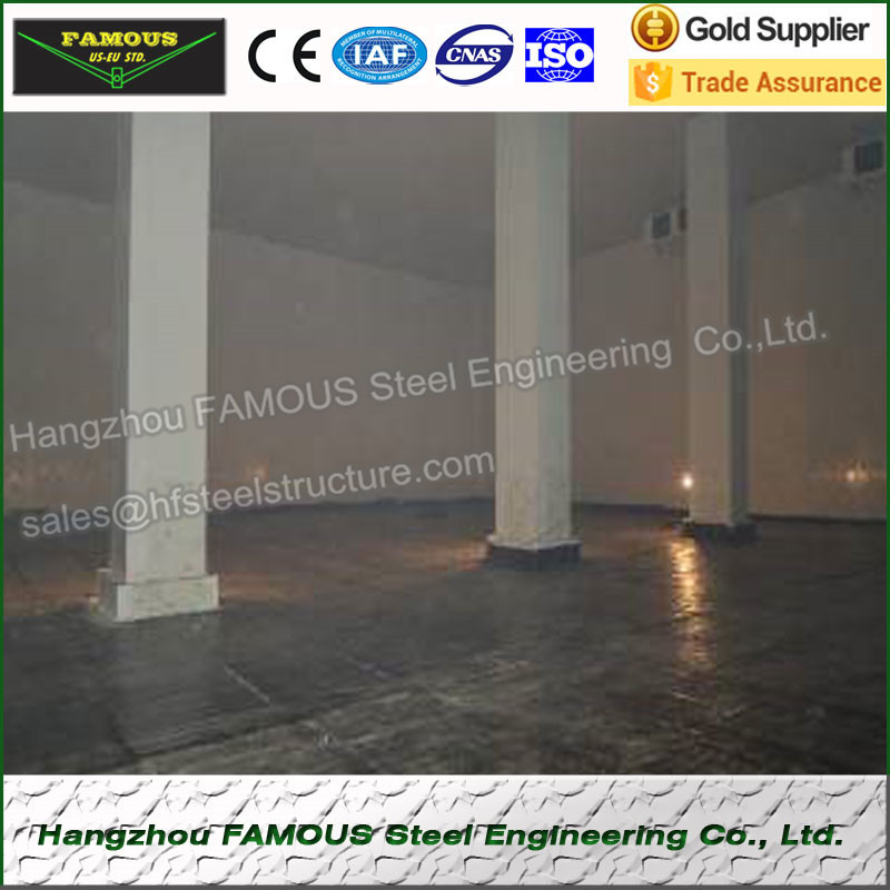 Quick Freezing Cold Room Made of Floor Panel and Polyurethane Injected Sandwich Panel Wall Roof