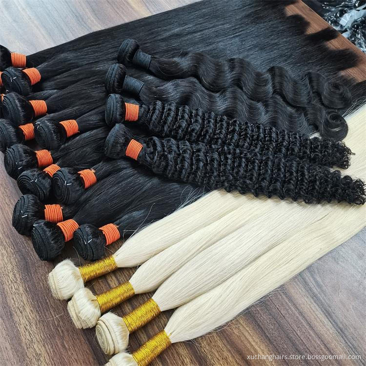 Cheap raw human 613 virgin russian blonde hair bundles,613 human hair weave extensions blonde,613 cuticle aligned hair human