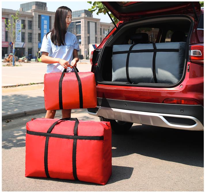 Home Moving house large capacity Storage bag waterproof Oxford cloth reinforced Handle traveling moving Luggage bag duffel bag