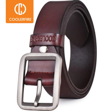 Newest Men Belt 100% Genuine Leather Belt For Men High Quality Fashion Designer Luxury Real Leather Strap Male HQ025