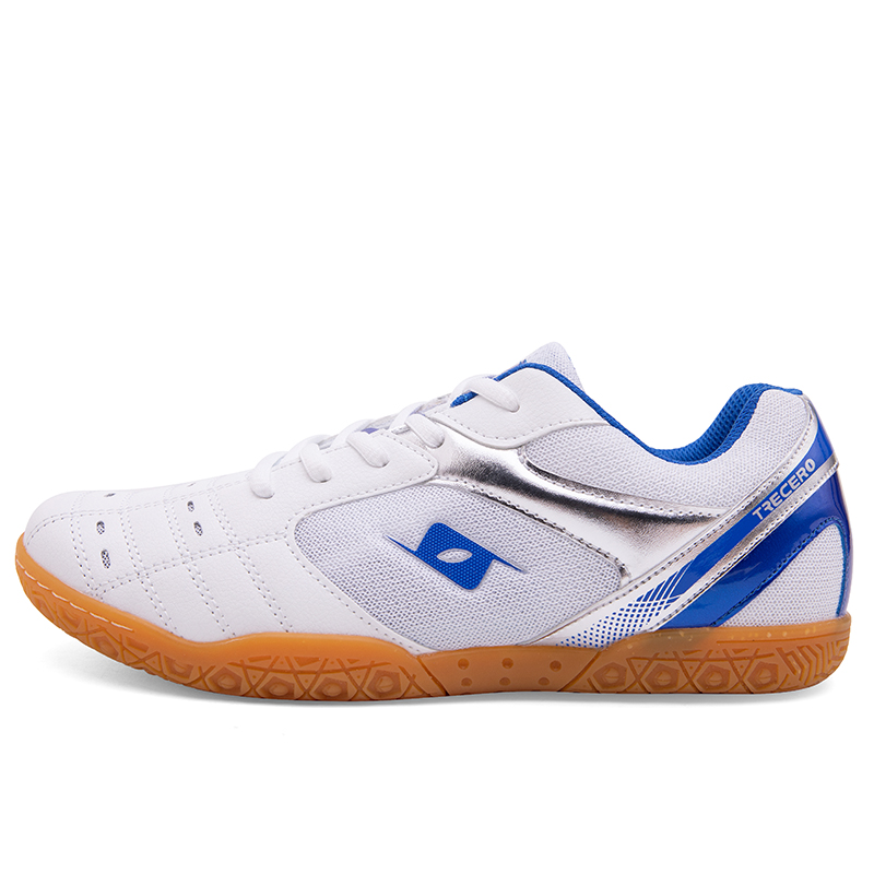 Men Professional Table Tennis Shoes Women Light Weight Badminton Shoes Breathable Tennis Sneakers White Blue Tennis Shoes