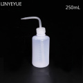 10pieces/pack 250ml Clear Plastic Blow Washing bottle Tattoo Wash Squeezy Laboratory Measuring Bottle