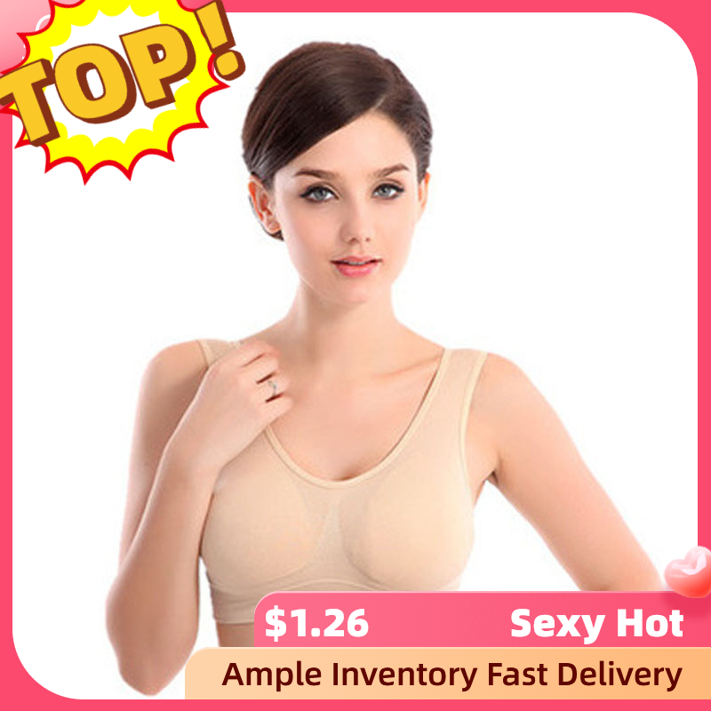 Women's short fitness vests Ladies thin section no cushion Camis stretch Slim vest top sexy hot bra short Feminino 2020 new