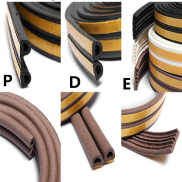 5m/16ft E D P Type Self Adhesive Window Door Draught Excluder Seal Strip