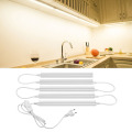 LED Light Strip 29cm 59cm T5 LED Strip Tube Rigid Lamp Tape PVC Plastic Fluorescent home Kitchen Bedroom lighting 220V 110V