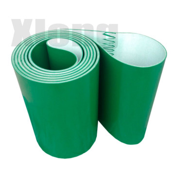 800 x 200 x 3 mm Green PVC Flat Belt Light Assembly Line Industrial Belt Conveyor Flat Belt Conveyor Climbing Belt