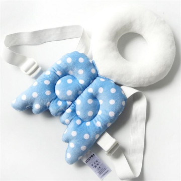 Baby Cute pillow Head protection pad Angel wings protect neck drop resistance cushion kids headrest