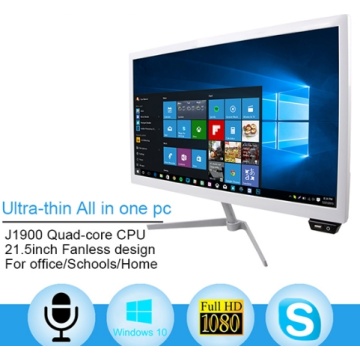 OEM 18.5 21.5 23.5 27 inch pC with CPU i3i5i7 OS Android Windows all in one computer Quad core 1GB DDR3 8GB pc desktops