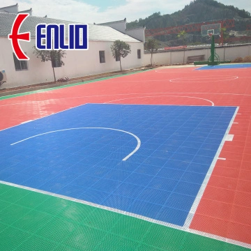 Plastic Tiles Outdoor Basketball Court China Manufacturer