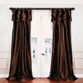 Luxury Valance & Curtains for Window Customized Ready Made Window Treatment /Drapes For Living Room/Bedroom Solid Color Panel