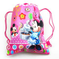 Disney 10Pcs Forzen Moana Snow White Minnie Mickey Mouse Cars Princess Sofia Non-woven Fabrics Drawstring Backpack Shopping Bag