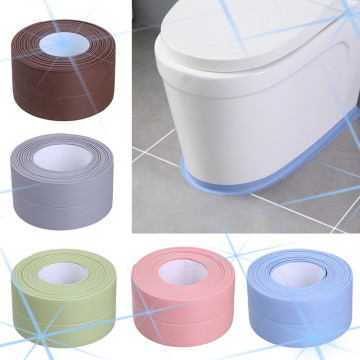 Waterproof Kitchen Sink Bath Basin Edge Mildew Sealing Strip Sealant Tape Kitchen Sink Strong Self-adhesive Tape Anti-moisture