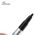 ZANCAI 10pcs Black Single Head Fast Dry Permanent Marker Pen Graffiti Paint Marker For Tires Whiteboard Marker Pens For School
