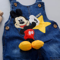 Cartoon Baby Boy Clothes Denim Pants Elastic Waist Casual Printed Toddler Pants Girls Trousers Children's Jeans for 1-4T Unisex