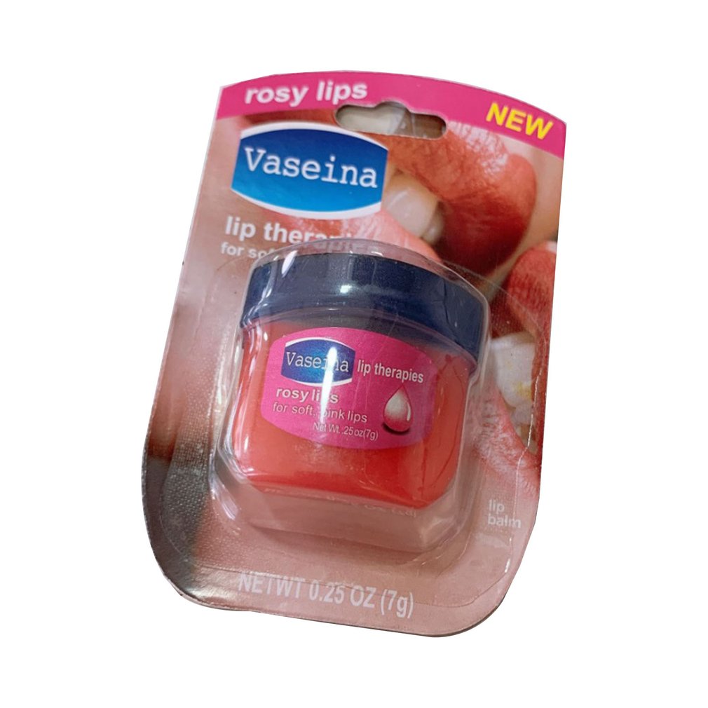 7g Capacity Vaseline lip balm Vaseline Lip Pure Jelly Lip Balm Fragrant Long-lasting Moisturing