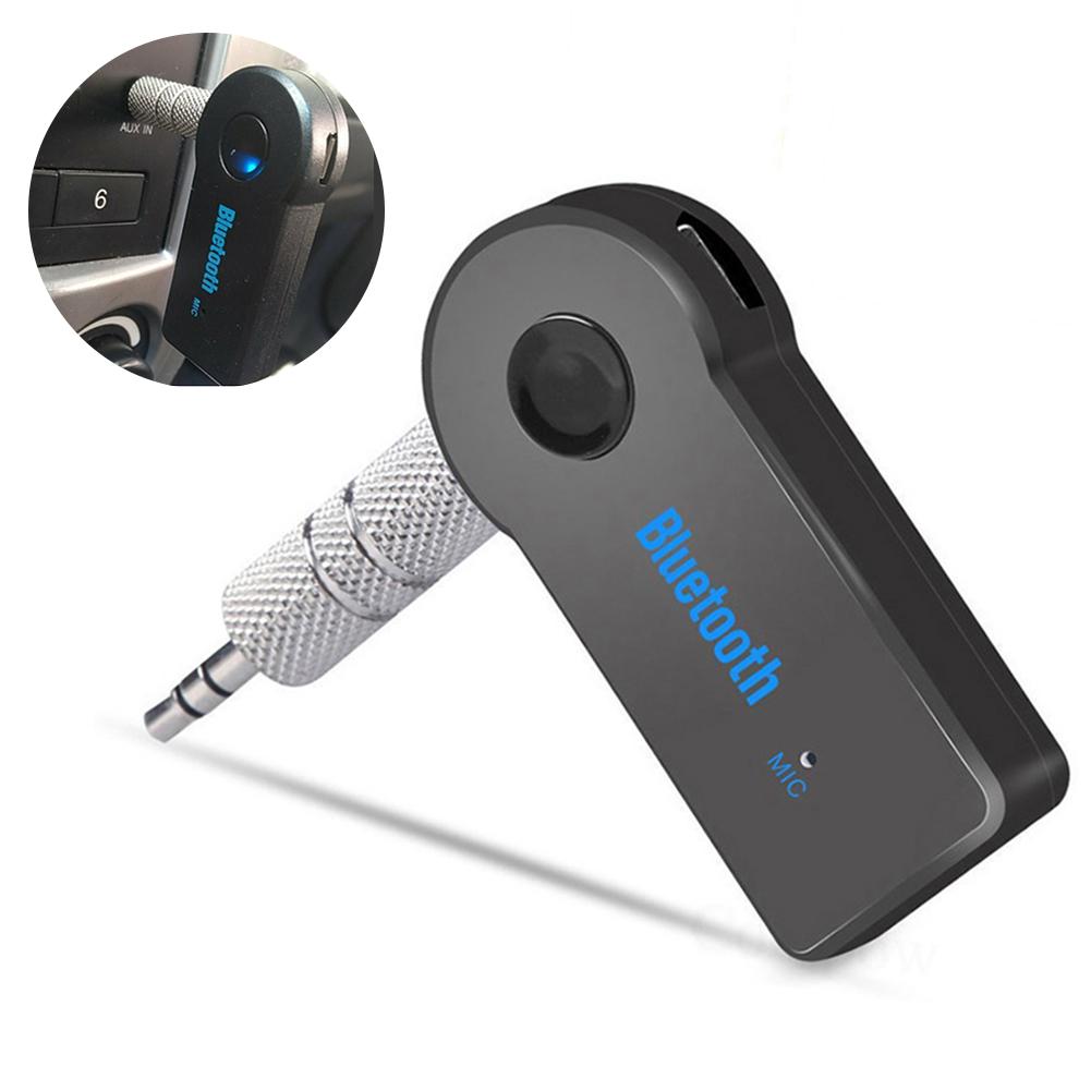 Car Aux Bluetooth Audio Receiver Adapter Car Stereo Music Audio Reciever Handsfree Wireless Bluetooth Receiver With Mic