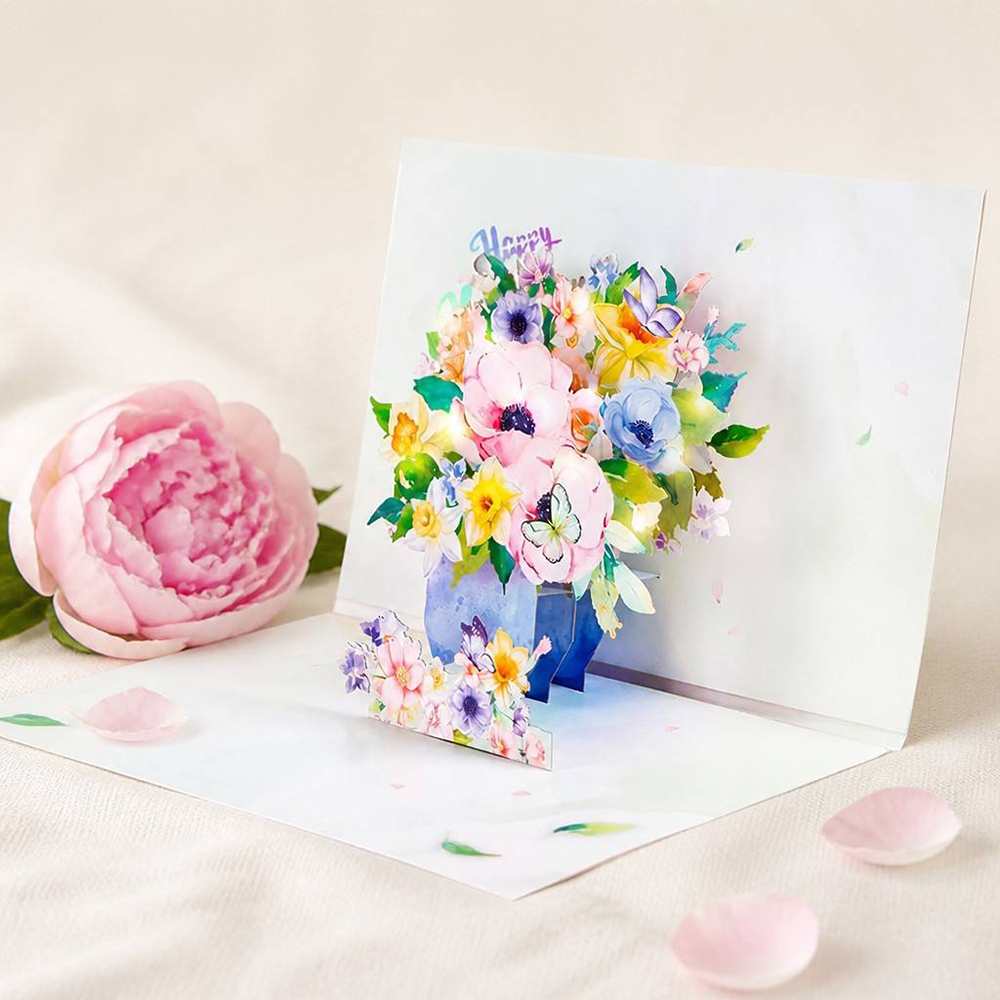 musical pop up birthday card