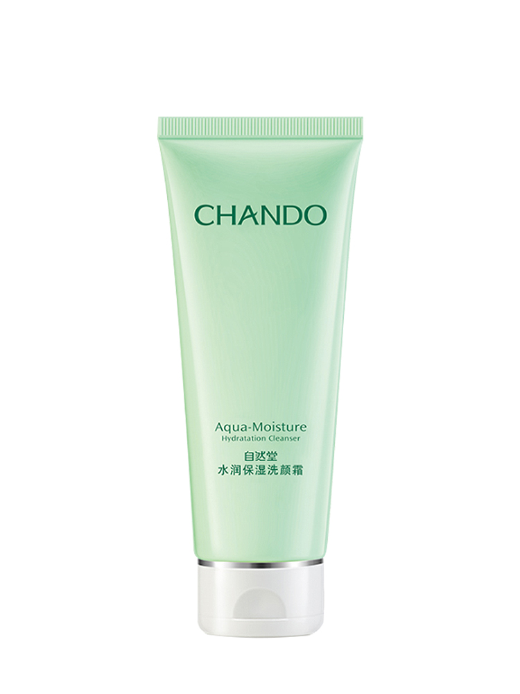 CHANDO 100g Facial Cleanser Foaming Deep Face Cleanser Moisturizing Oil Control Acne Treatment Face Skin Care