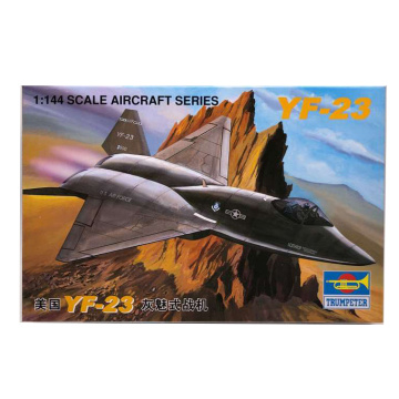 1:144 American YF-23 Grey Magic Fighter Military Assembly Aircraft Model