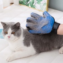 pet products cat cleaning of glove grooming masajeador Hair remover gloves hair massage for dogs glove brush dog combing glove