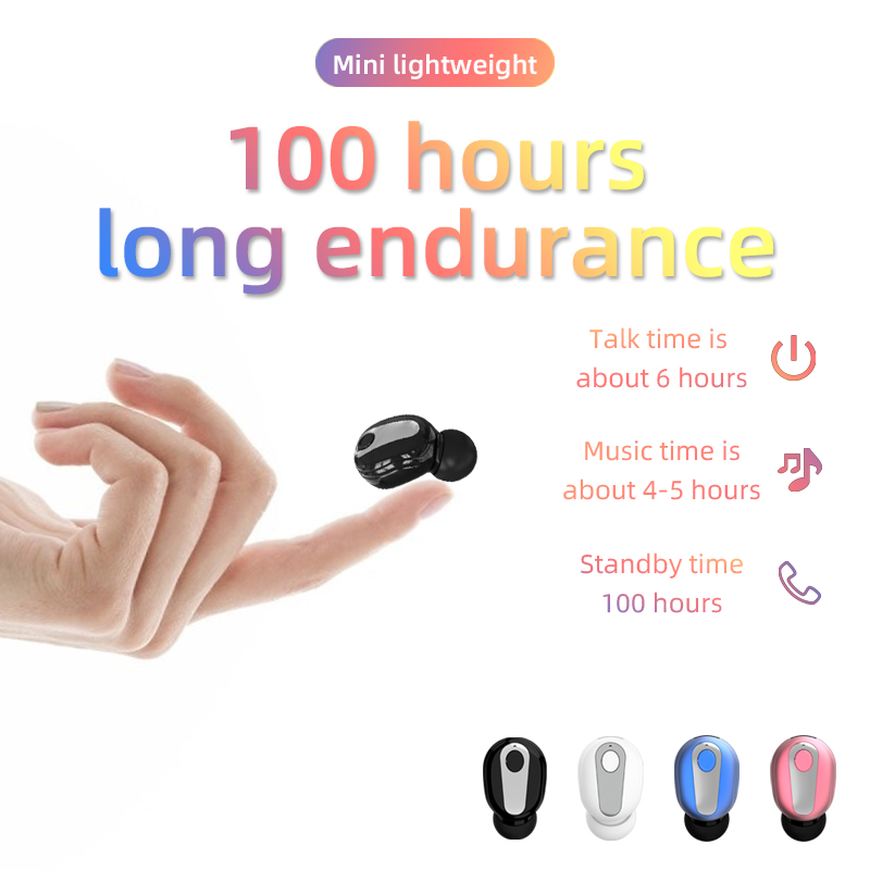 Mini S9 Wireless Bluetooth Earphone Headphones Sport Gaming Headset with Mic Handsfree Stereo Earbuds For Xiaomi all phones 5.0
