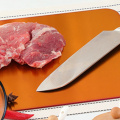1Pc Chopping Blocks Kitchen Utensil Hangable Kitchenware Food Slice Cutting Storage Chopping Board Rose Gold