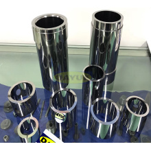 Cemented carbide pump plungers and mechanical seal rings