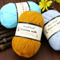 50 Grams/Ball Crochet Cotton yarn For knitting Bargain Cotton Baby Milk Thread Worsted Handmade Wool Line Cheap