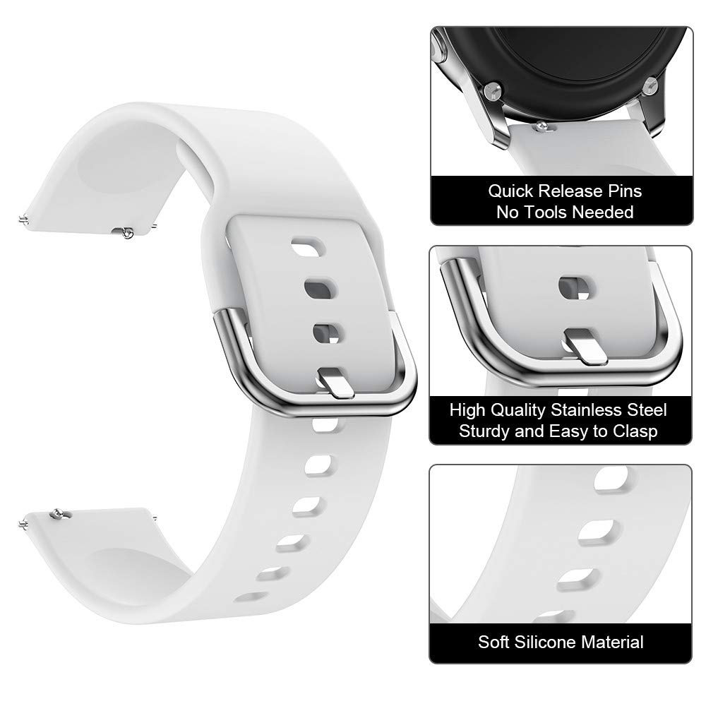 Soft Silicone Strap For Samsung Galaxy Watch3 41mm Smart watch Sport bracelet For Galaxy Watch 3 45mm Wrist Strap Accessories