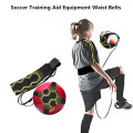 Sports Supplies Kick Ball Training Aid Belt Adjustable Elastic Hand-free Returner Soccer Trainer Control Skills Football Strap