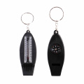 4 In 1 Mini MultifunctionMagnifying Thermometer + Keychain Travel Emergency Tools Outdoor Tool Survival Whistle Compass