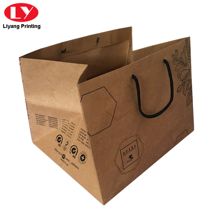 Kraft Paper Bag For Potted Plant Flower