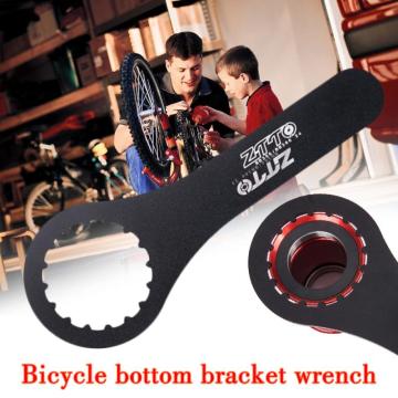 100% High Quality ZTTO Bottom Bracket Wrench Bracket Tool For BB386 386 24 Or BSA30 ITA30 Aluminium Alloy Bottom Brackets 1pcs