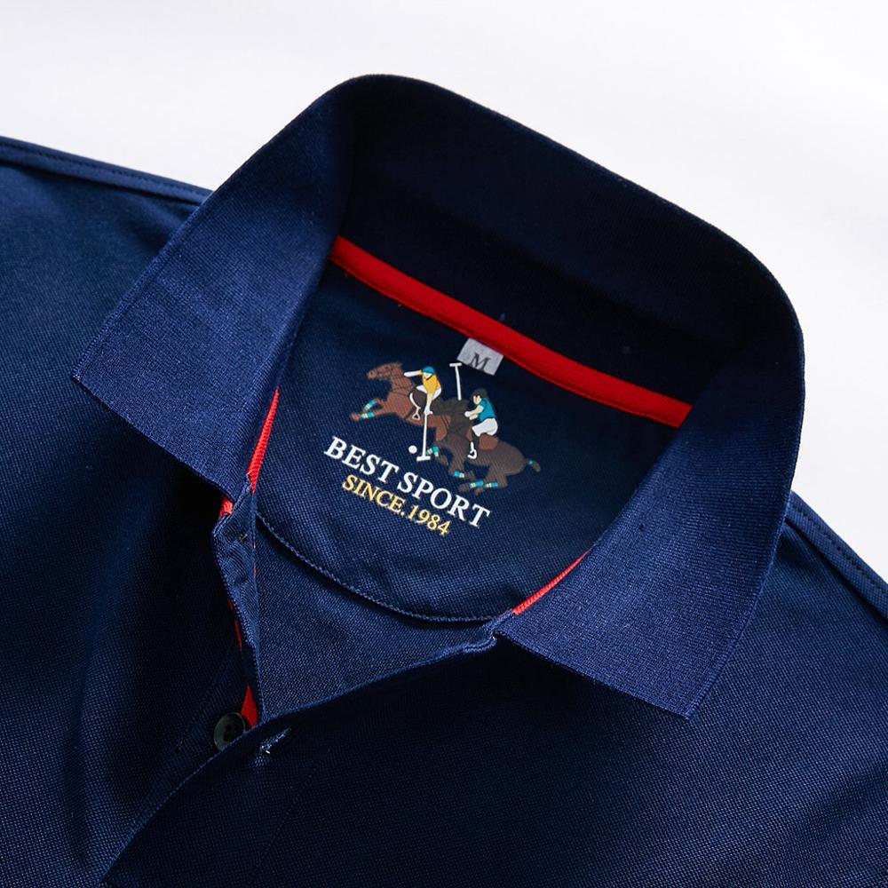 2019 camisa homme New Men's Polo Shirt High Quality Cotton Short Sleeve Summer Solid Male Casual Business Menswear Plus Size