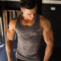 2020 Gyms Mens Tank Tops Summer Fitness Tank Tops Shirt Bodybuilding Men's Sports Brand Clothes Singlets Homme Men Clothing