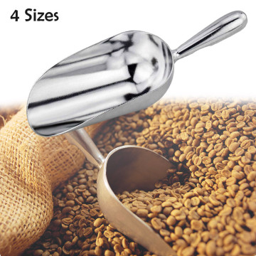 Multipurpose Commercial Grade Quality Kitchen Aluminum Multi Purpose Food Scoop Bartender's Ice Scoop Bar Tool Accessories