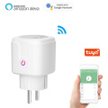 WiFi Smart Socket WiFi Plug EU Wireless Remote Voice Control Power Energy Monitor Outlet Timer for Alexa Google Home Tuya Hub