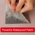 High Temperature Resistance Waterproof Tape Aluminum Foil Thicken Butyl Tape Wall Crack Roof Duct Repair Adhesive Tape