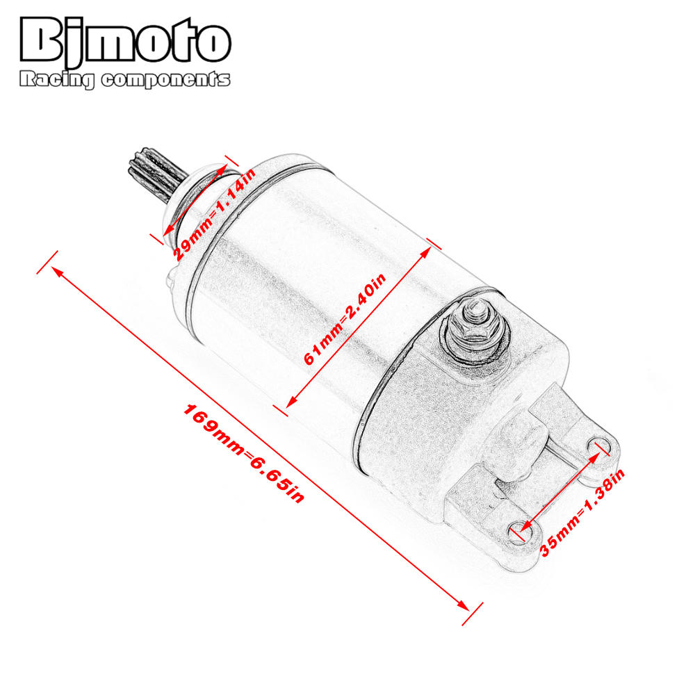 31100-29F00 For Suzuki LTZ400 DR-Z400 E DRZ400S KLX400R Motorcycle Starter Motor Engine Parts motor starter Accessories