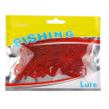 100 PCS/lot Soft Lure Fishing Simulation Earthworm red Worms Artificial Fishing Lure Tackle Lifelike Fishy Smell Lures A-39