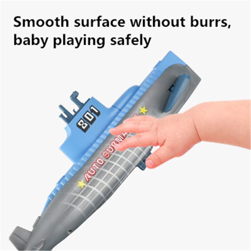 24cm Wind Up Submarine Bath Toy Pool Diving Toy For Baby Toddler Boys Kids Teen