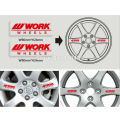 4 x New Car Styling Car Wheel Rim Decorative Vinyl Stickers Decorative Decals Car Accessories Decals for Work Wheel
