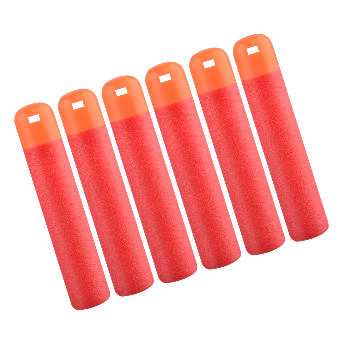 60Pcs/Lot 9.5cm Red Sniper Rifle Darts Bullets for Nerf Mega Kids Toy Foam Refill Darts Big Hole Head Bullets Christmas Gift