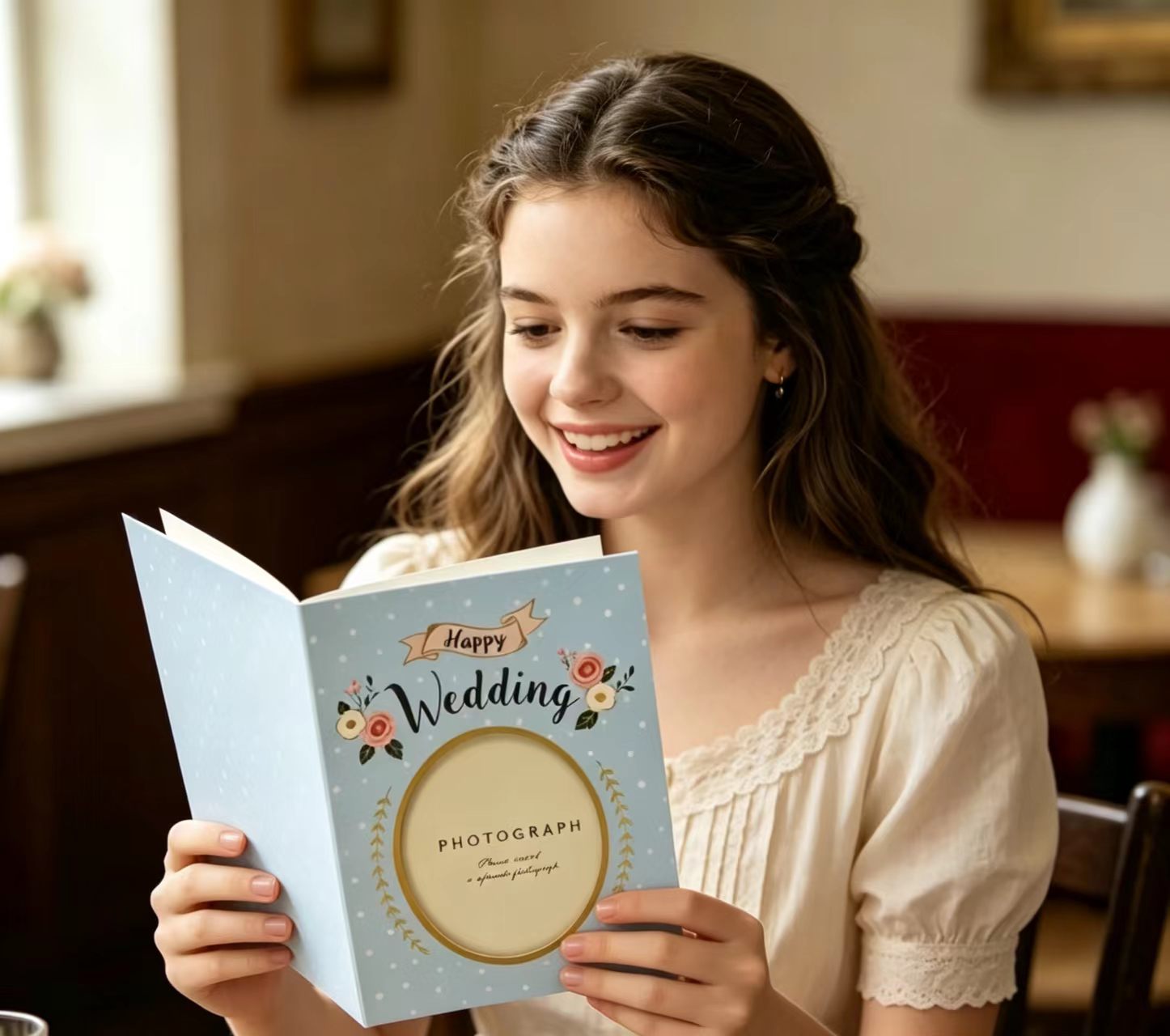Wedding recordable greeting card