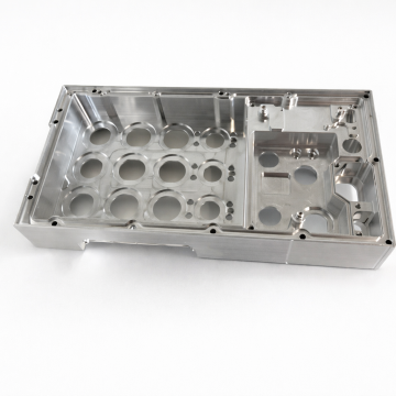 Machined EMI EMC shielded aluminum enclosure for electronics