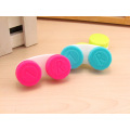 50PCS/LOT Cute Contact Lens Case Simple Contact Lens Holder Travel Box Lenses Container Multi Colorful