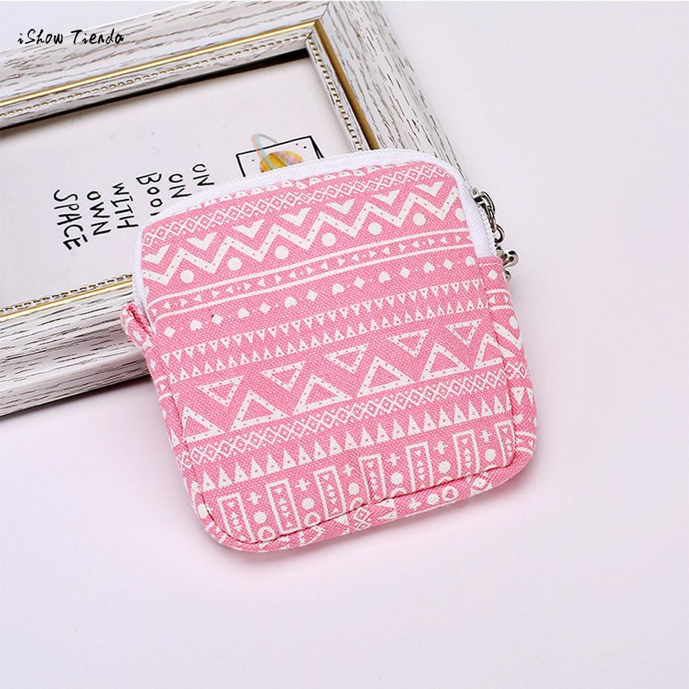 New Hot Women Girl Cute Sanitary Pad Organizer Holder Napkin Towel Convenience Bags Small Bags Portable Coin Bags Shopping