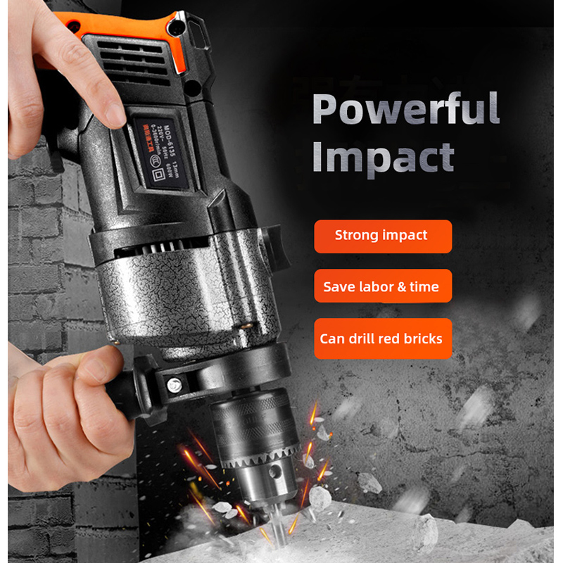 Electric Impact Drill Power Tool Electric Hammer Drill 220v household high power Electric Rotary Hammer and Accessories