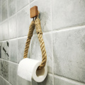 Nordic solid wood toilet paper holder toilet paper holder simple and fresh rural toilet paper holder roll paper holder