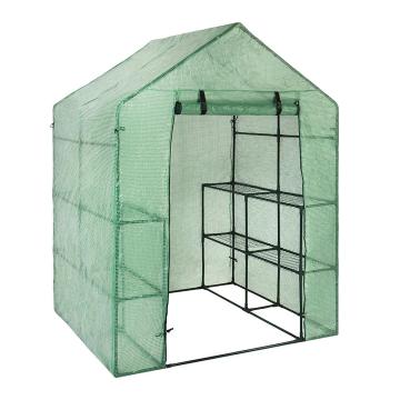 Outdoor Garden Greenhouse Plant Cover Sunscreen Sun Shade PVC Mini Garden Plant Garden Supplies Without Iron Frame